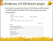 J15 CB Search plugin